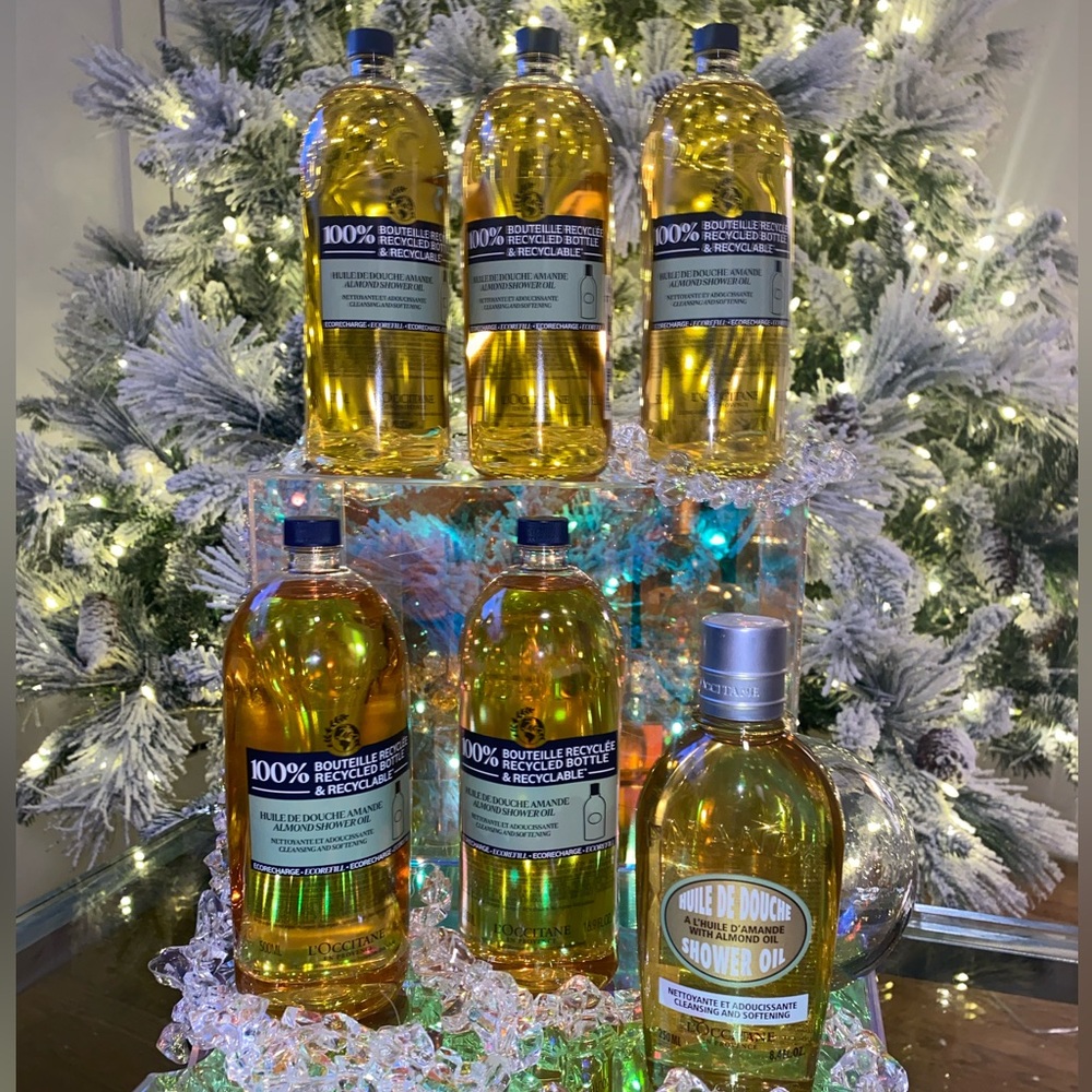 LO’ccitan Almond Shower Oil Bundle